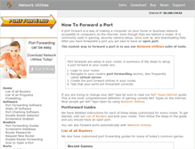 Tablet Screenshot of portforward.com